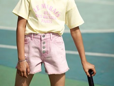 Kids ONLY begonia pink denim shorts